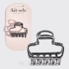 Hematite Metal Cloud Claw Clip
